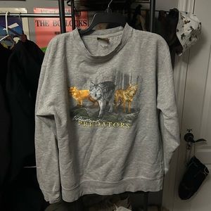 Vintage Wolf Graphic Crewneck